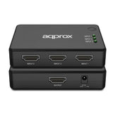 Hdmi Switch 3 Puertos 4k + Control Remoto Approx 3xhdmi