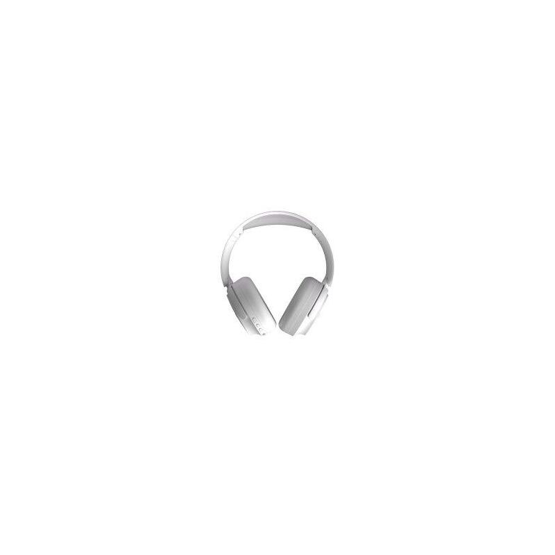 Headset Bluetooth Aoc Ach3501wt Diadema Anc Hifi Mic Blanco Reproduccion 60h Carga Usb-C