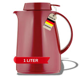 Helios Isolierkanne Servitherm 1,0 L, Rojo