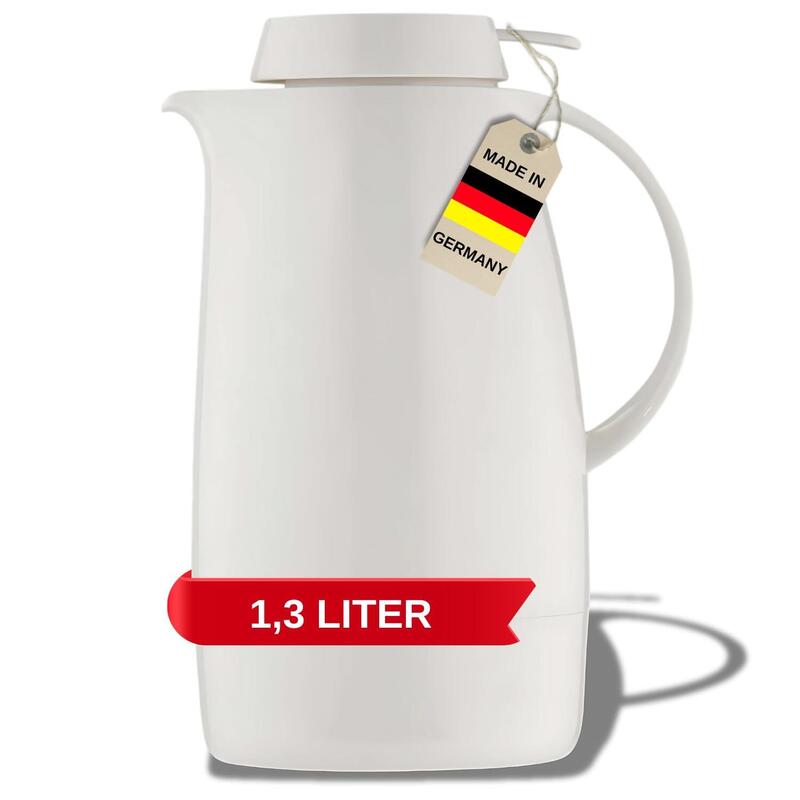 Helios Isolierkanne Servitherm 1,3 L, Blanco