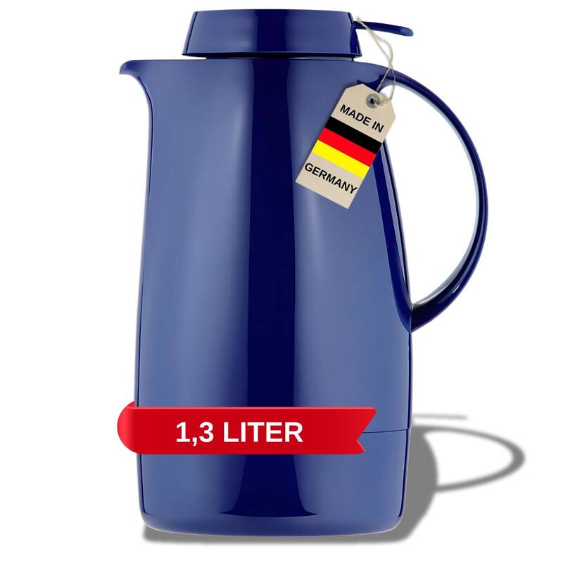 Helios Jarra Térmica Servitherm 1,3 L, Azul Oscuro