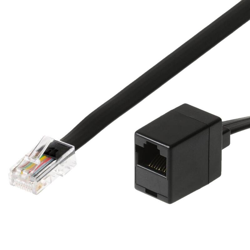 Helos Cable De Extensión De 8 Hilos, Isdn, 8p8c, 6 M,