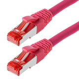 Helos Cable De Red S/Ftp Cat 6 Magenta 30,0m