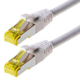 Helos Cable De Red S/Ftp Cat 6a Blanco 10,0m