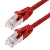 Helos Cable De Red Sf/Utp Cat 5e Rojo 5,0m