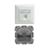 Helos Keystone - Toma De Conexión, Personalizable, 1-Fach, Blanco Puro