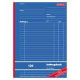 Herlitz Auftragshch A4 104 2x40 Blatt Sd. Fsc Mix