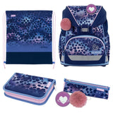 Herlitz Juego De 6 Mochilas Escolares Wild Cat Ultralight Xl, Ergonómicas, 1ª Clase, Para Niños Y Niñas, 22 L