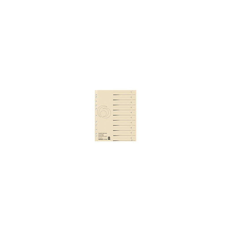 Herlitz Trennblatt A4 Cartulina Manila Chamois 50er Paquete