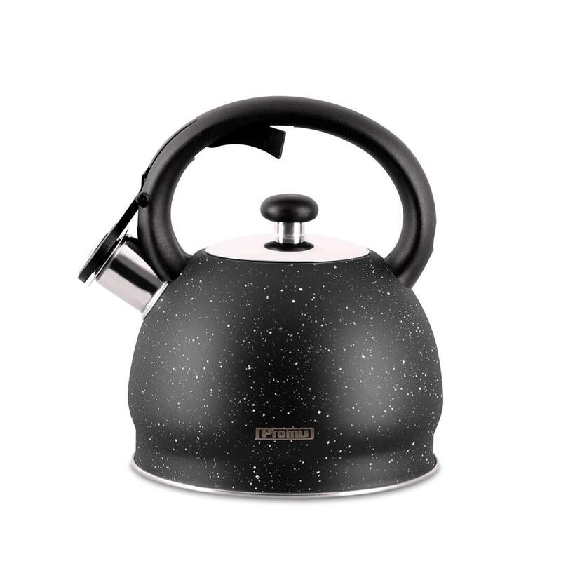 Hervidor 3,0 L, Antonio, Negro Mate, Manillar Negro