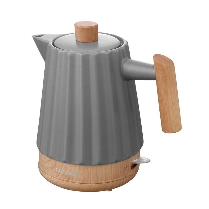 Hervidor Ceramiczny Rk0092 1,5l Ciemnoszary