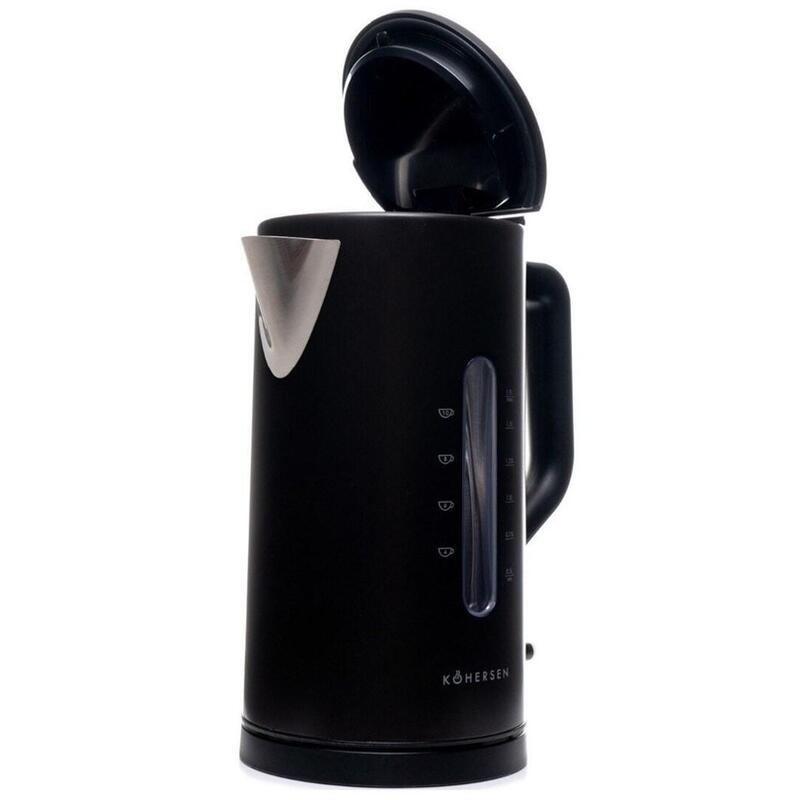Hervidor Eléctrico Kohersen Modern Matt A451 Negro