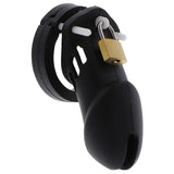 Hidden Desire - Extreme Jaula De Castidad Silicona Talla L Negro