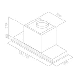 Hidden Ix/A/72 Elica    Hood