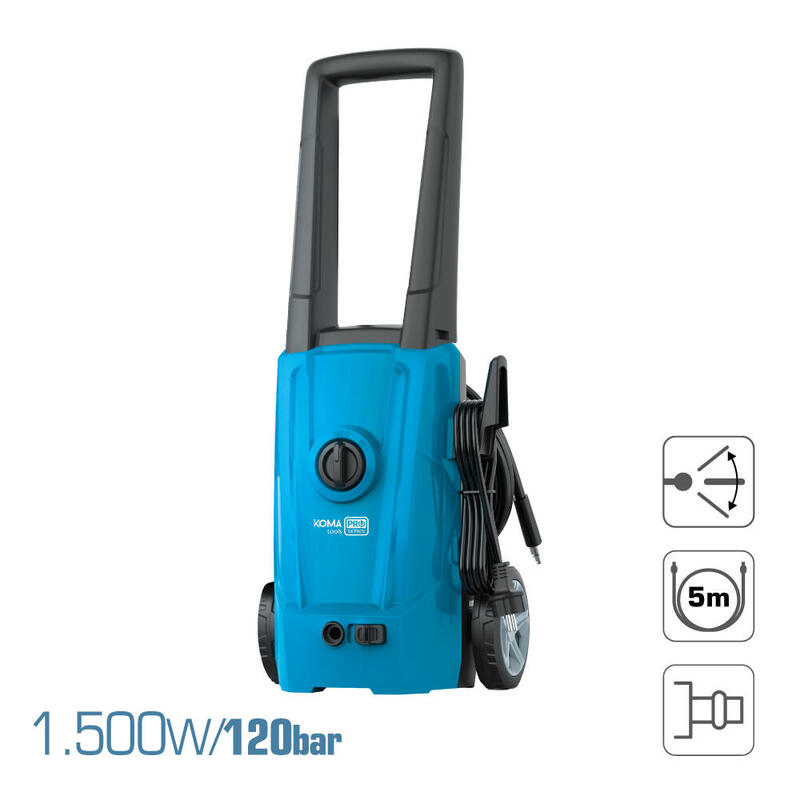 Hidrolimpiadora 1.500w 120 Bar Koma Tools