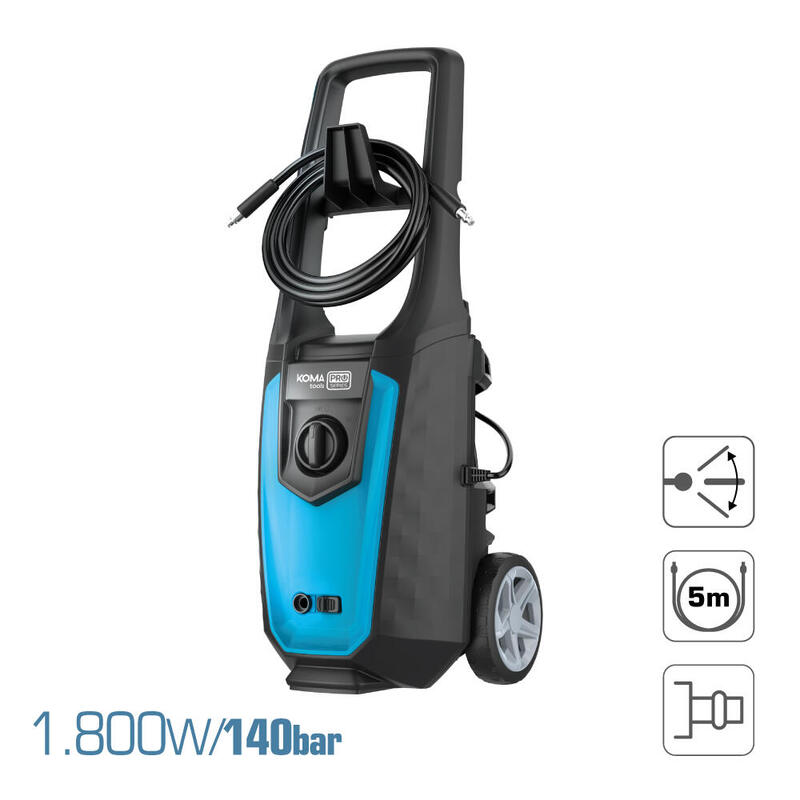 Hidrolimpiadora 1.800w 140 Bar Koma Tools
