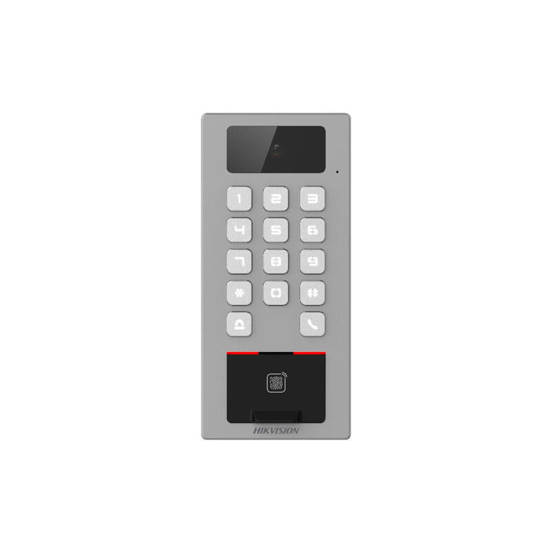 Hikvision Ds-K1t502dbfwx-C Lector De Control De Acceso Lector Básico De Control De Acceso Negro, Gris