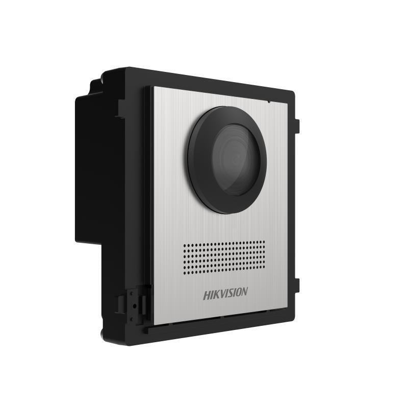 Hikvision Ds-Kd8003-Ime1(B)/Ns Sistema De Intercomunicación De Video 2 Mp Negro, Acero Inoxidable