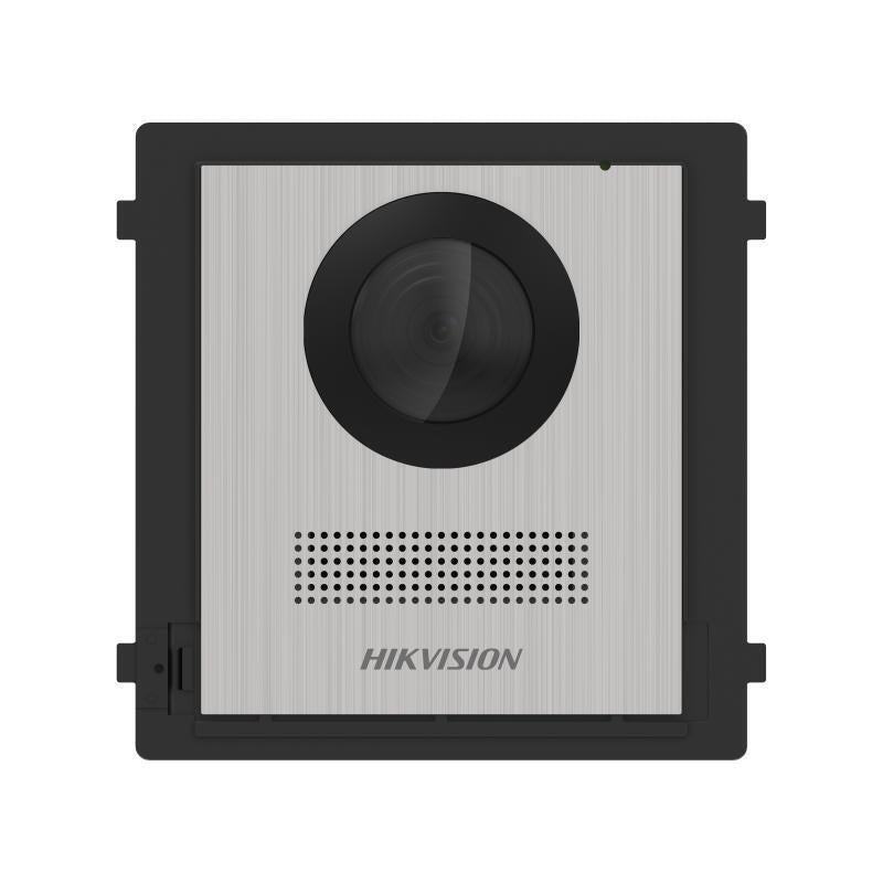 Hikvision Ds-Kd8003-Ime1(B)/Ns Sistema De Intercomunicación De Video 2 Mp Negro, Acero Inoxidable