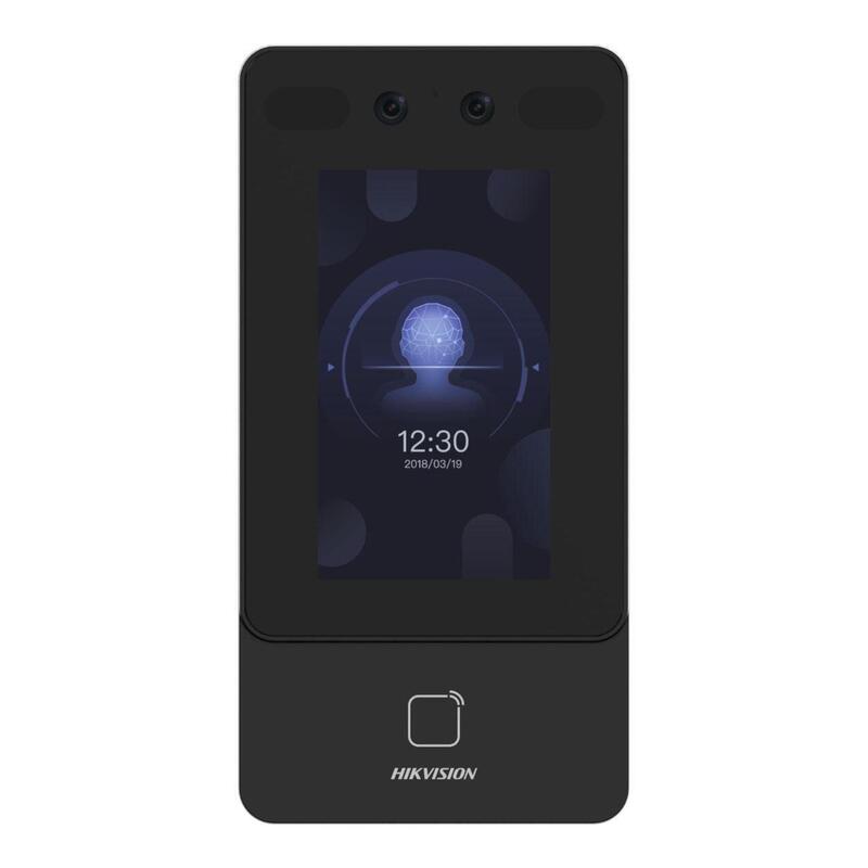 Hikvision Terminal Control De Acceso Y Presencia Reconocimiento Facial, Tarjetas Mifare/Felica/Desfire Ip65