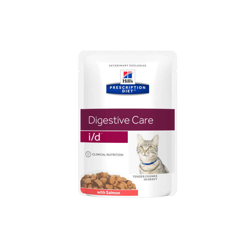 Hill"S Prescription Diet Digestive Care I/D Feline With Salmon - Wet Cat Food - 85g