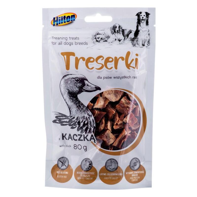 Hilton Treaning Treats Duck - Golosina Para Perros - 80g