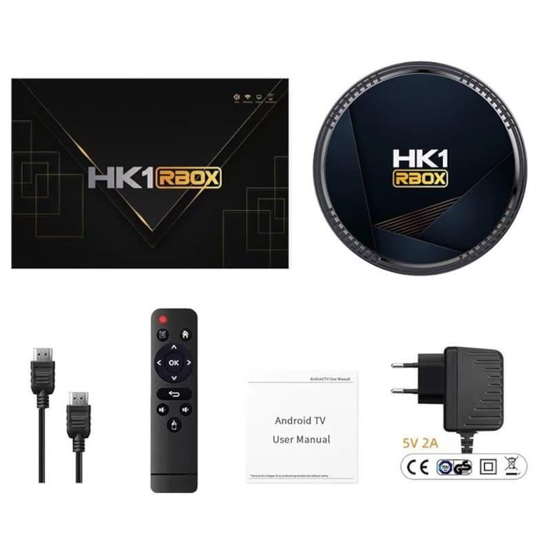 Hk1 Rbox H8 4gb/32gb Wifi 6 Bluetooth Android 12 Android Tv