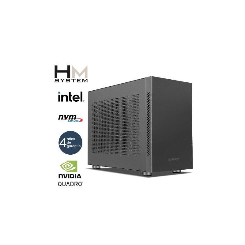 Hm System Cad Basic 12650 Workstation Torre Intel Core I7 12700f  32gb Ddr4 500gb Ssd Nvme Quadro P1000 4gb 500w 80+ Bronze 4 Años Garantía 30 Días Doa