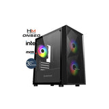 Hm System Intel Gaming Core Silver Mt Rgb Intel Core I3-14100f 16gb 500gb M.2 Nvme Rtx 5050 8gb 500w 80+ Bronze 3 Años Garantía 30 Días Doa