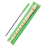 Hohner Flauta Plastico Color Marfil Funda Verde