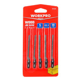 Hoja Sierra Calar, Juego 5 Piezas T101a0 Madera. Workpro