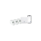 Homematic Ip Smart Home Starter Set Calefacción Blanco, Punto De Acceso Ip Homematic (Hmip-Hap), 3 Termostatos De Radiador Homematic Ip - Básico (Hmip-Etrv-B) 4250494930291.0