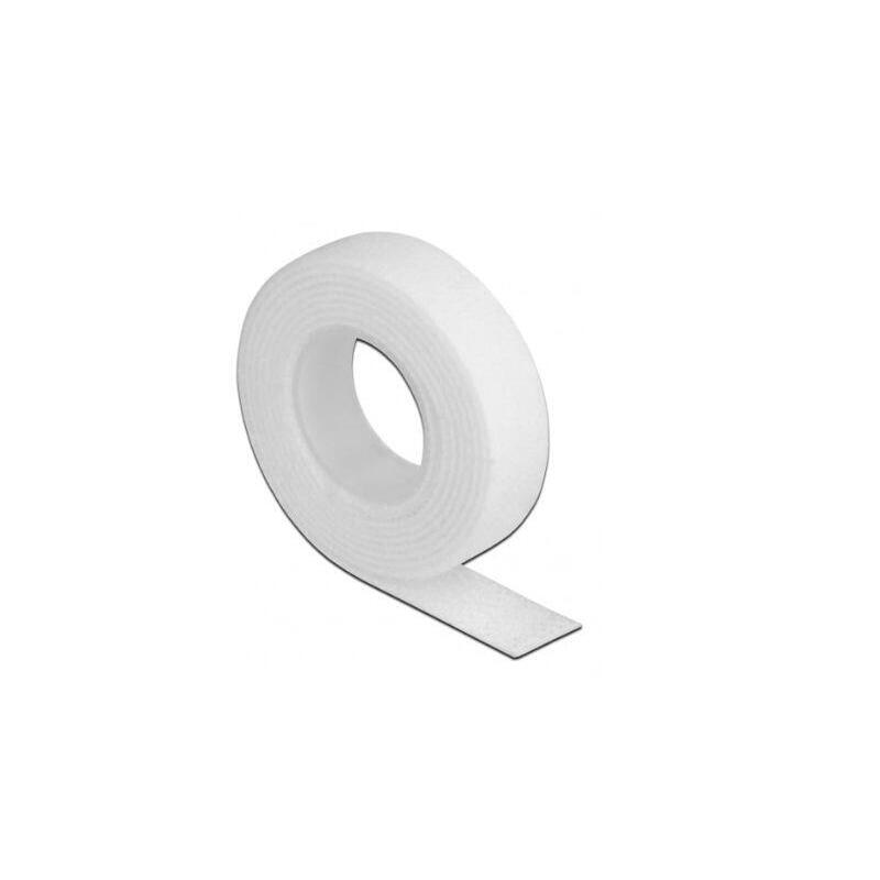 Hook And Loop Roll 10m X 20mm - White - Warranty: 36m