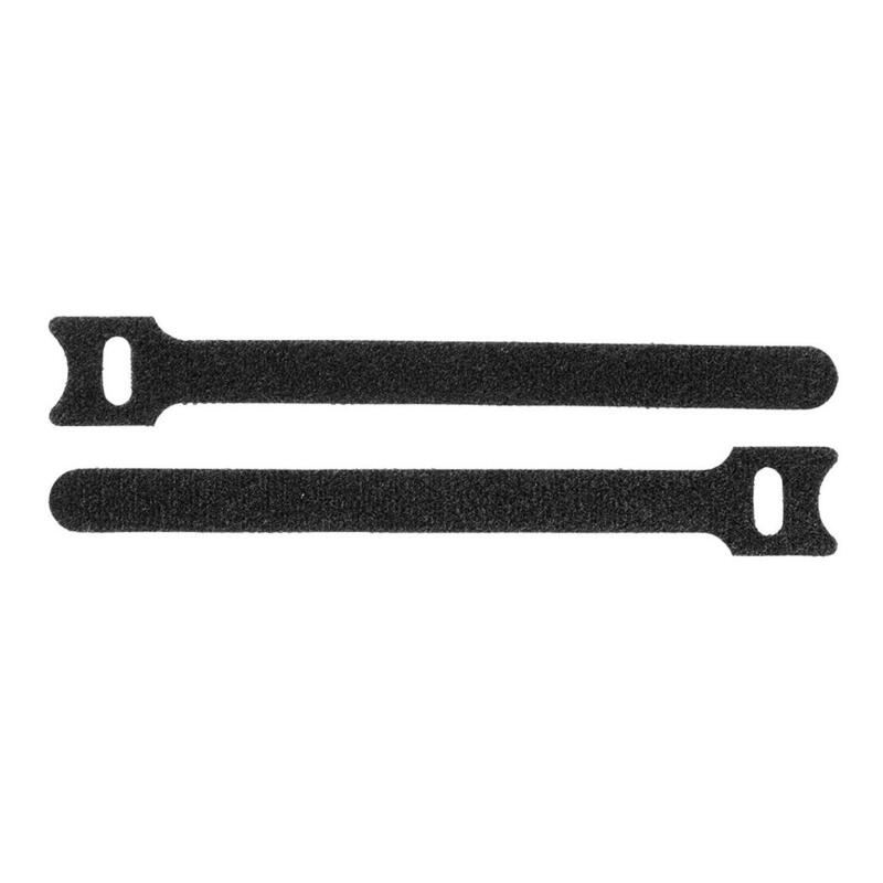 Hook And Loop Tie 15cm X 12mm - Black 10pcs - Warranty: 36m