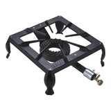 Hornillo A Gas De Hierro Fundido, 6,5 Kw, Classic, 40 X 40 X 16 Cm