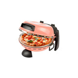 Horno De Pizza G3 Ferrari Delizia G1017715, Anniversary Coral Passion Coral, 1.200 Vatios, Para Pizza Ø 31 Cm, Edición Especial Con Piedra De Pizza Reversible, Cortador De Pizza G1017715