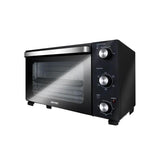 Horno Eléctrico  Mpm Mpe-14/T Con Sistema De Termo-Circulación, Negro