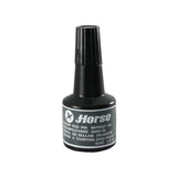 Horse Tinta Para Tampones - Frascos De 30cl - Negro