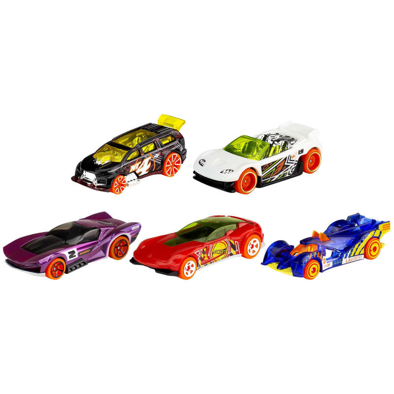 Hot Wheels Surtido De 5 Vehículo De Juguete