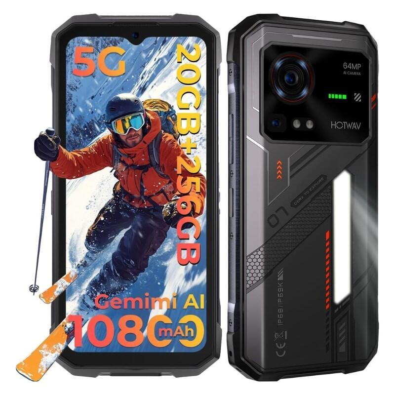 Hotwav Hyper 7 5g 8gb/256gb Negro Rugged