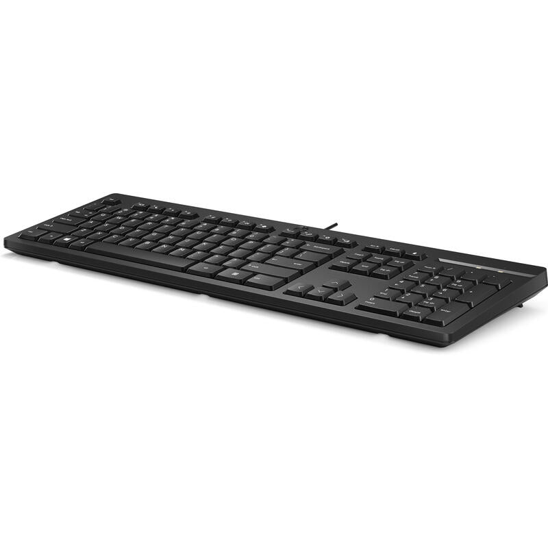 Hp 125 Usb Wd Kbd (Bulk 12) Teclado Universal Qwerty Inglés Negro