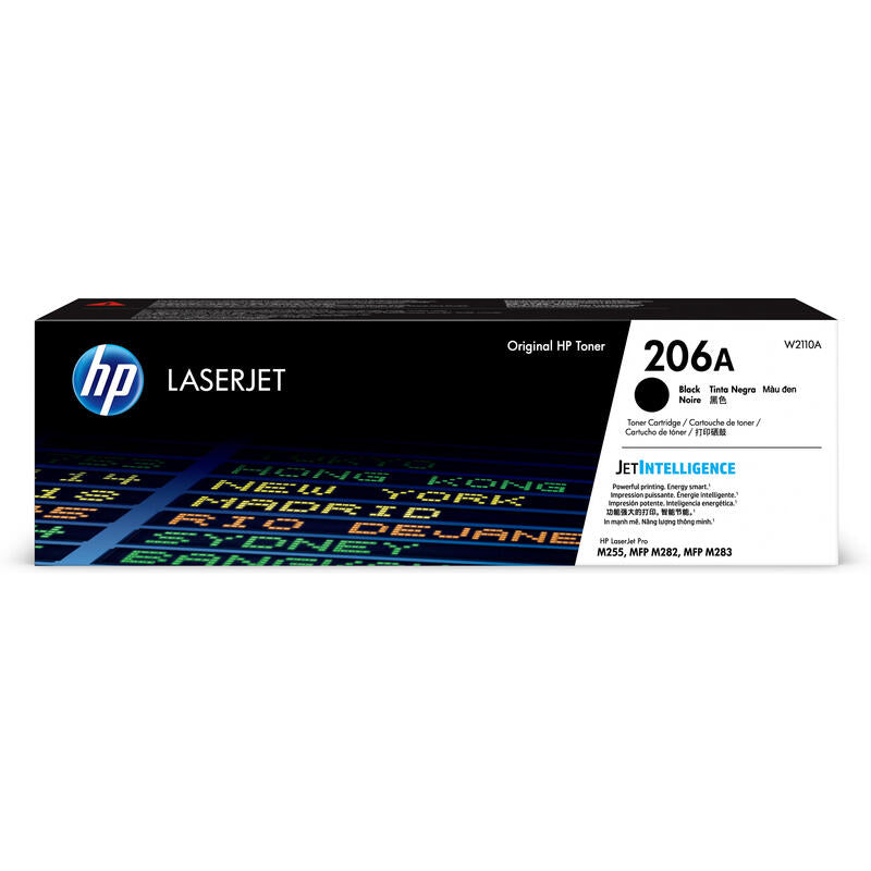 Hp Cartucho De Tóner Original Laserjet 206a Negro