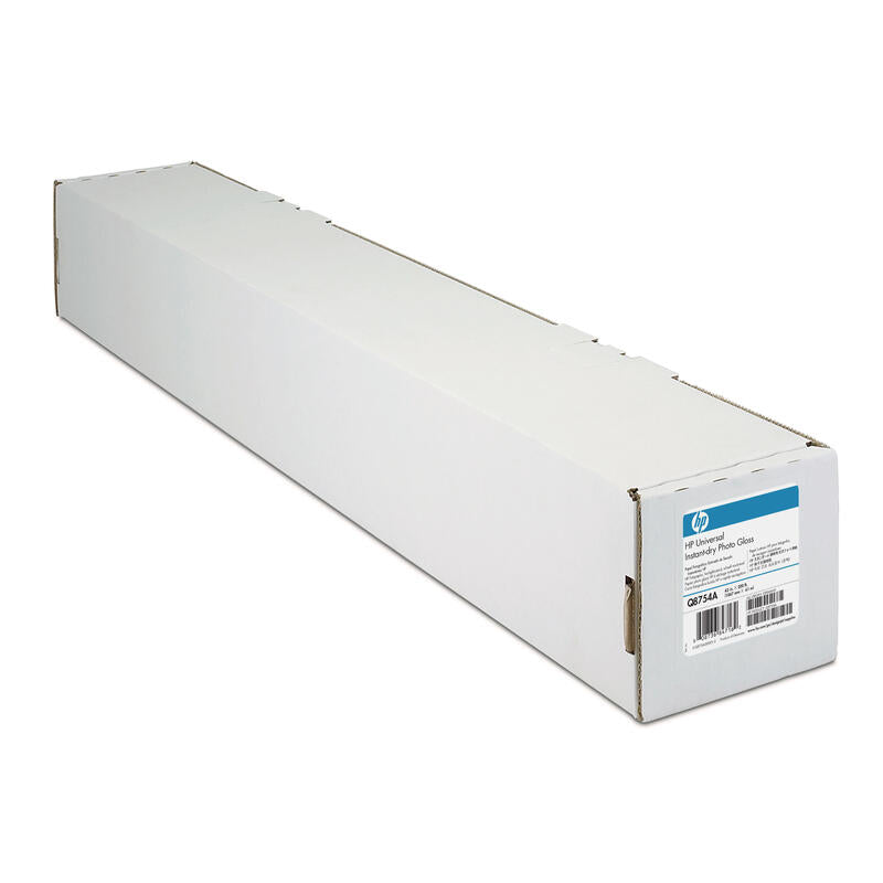 Hp Papel Fotográfico Satinado Rollo 36", 30,5m X 914mm, 190g. Para Plotter