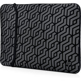 Hp Reversible Neoprene Sleeve 35,6 Cm (14") Negro, Gris