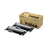 Hp Samsung Clt-P406b 2-Pack Black Toner Cartridges Samsung Clt-P406b 2-Pack Black Toner Cartridges