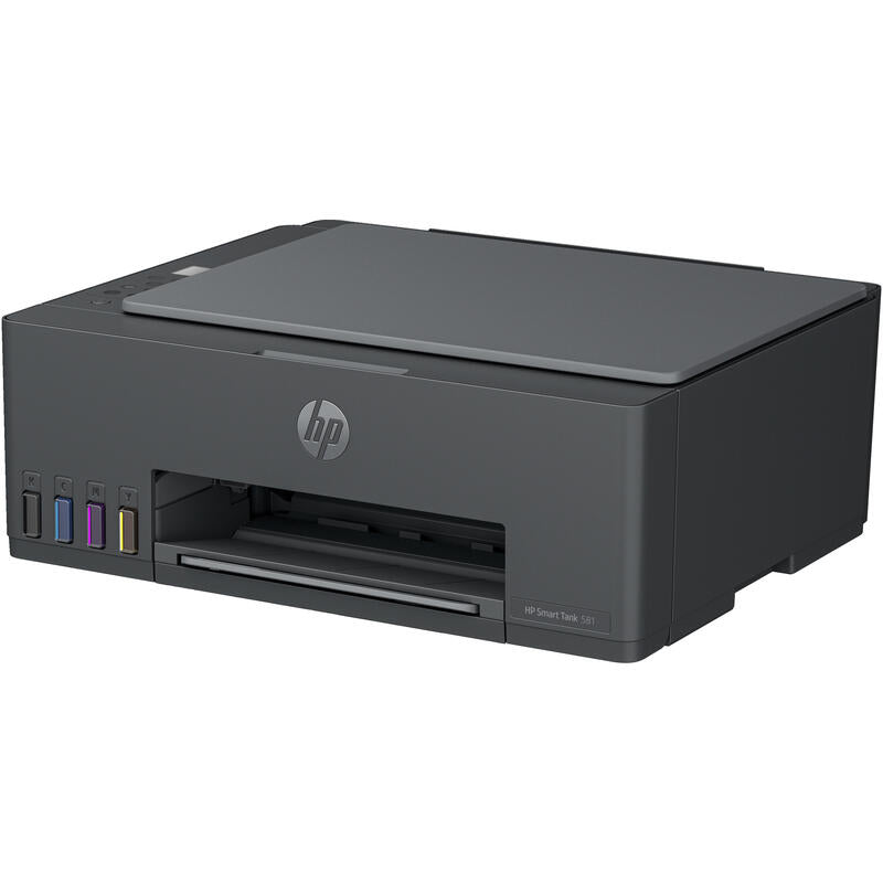 Hp Smart Tank 581 All-In-One Printer, Home And Home Office, Print, Copy, Scan, Wireless; High-Volume Printer Tank; Print From Phone Or Tablet; Scan To Pdf