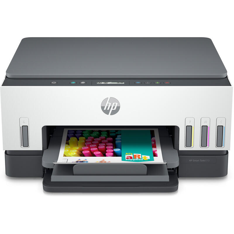 Hp Smart Tank 670 All-In-One Inyección De Tinta Térmica A4 4800 X 1200 Dpi 12 Ppm Wifi