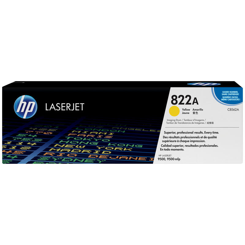 Hp Tambor Amarillo Laserjet 9500 Series - 822a