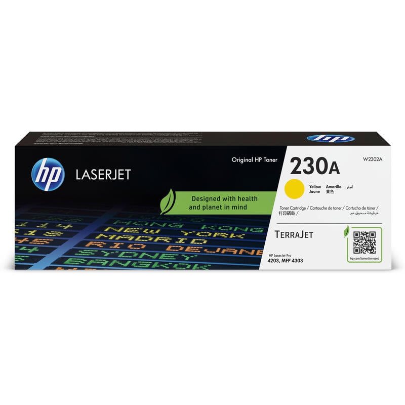Hp Toner W2303x 230x For Color Laserjet Pro Mfp 4302 Color Laserjet Pro 4202 Magenta High Capacity