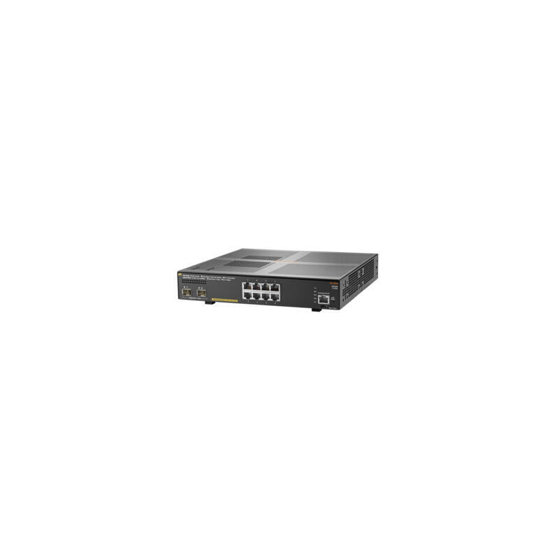 Hpe Aruba 2930f 8g Poe+ 2sfp+ Conmutador L3 Gestionado 8 X 10/100/1000 (Poe+) + 2 X 1 Gigabit / 10 Gigabit Sfp+ (Enlace Ascendente) Montaje En Rack Poe+ (125 W)